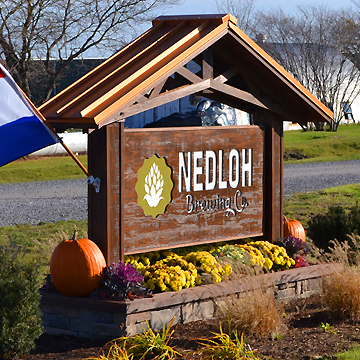 Nedloh Brewery Signage