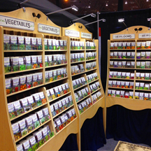 Fruition Seeds Tradeshow Display